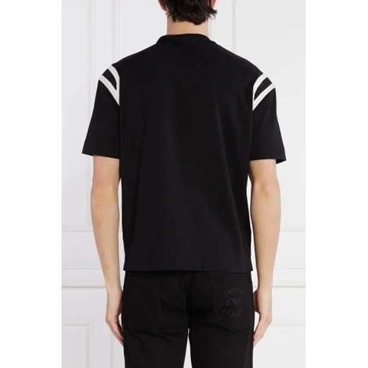 T-shirt męski Emporio Armani w stylu młodzieżowym z krótkim rękawem 