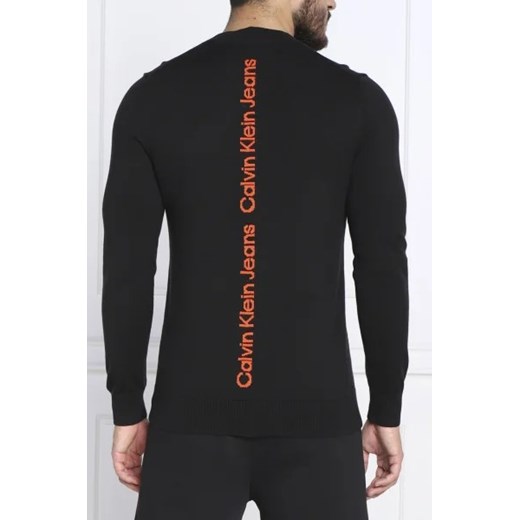 Sweter męski Calvin Klein casualowy z bawełny 