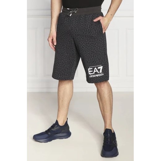 EA7 Szorty | Regular Fit L promocyjna cena Gomez Fashion Store