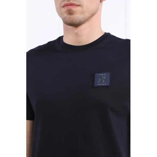 T-shirt męski Armani Exchange czarny z krótkim rękawem
