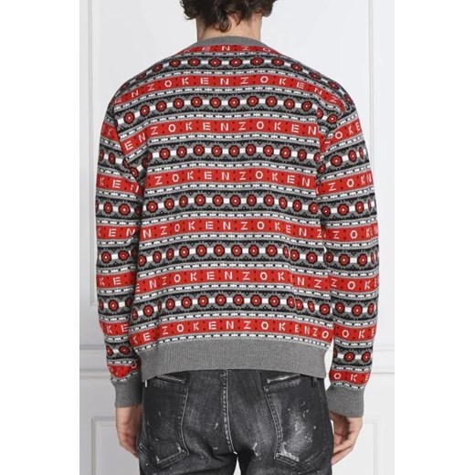 Kenzo Wełniany sweter | Regular Fit Kenzo L Gomez Fashion Store promocyjna cena