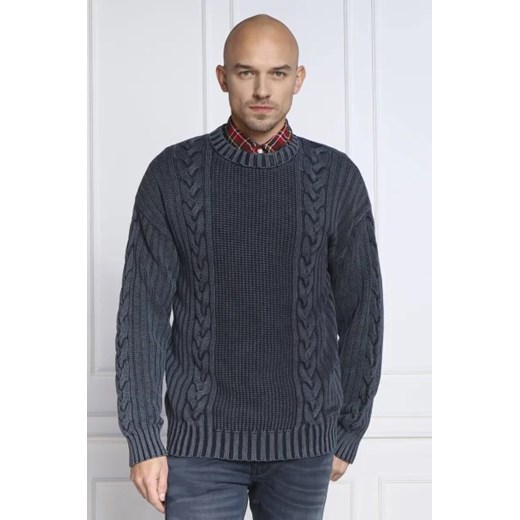 HUGO Sweter Sofash | Regular Fit M okazyjna cena Gomez Fashion Store
