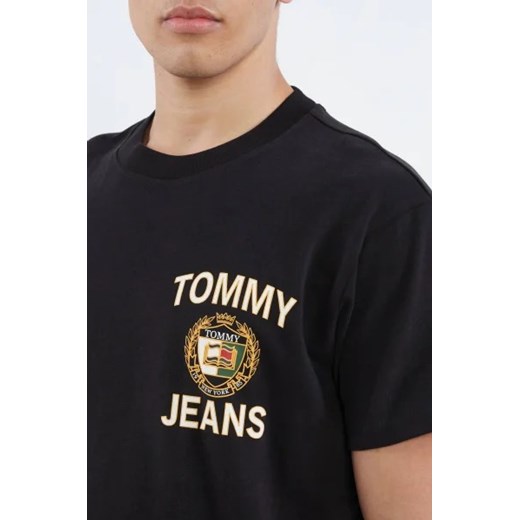 T-shirt męski Tommy Jeans bawełniany z krótkimi rękawami 