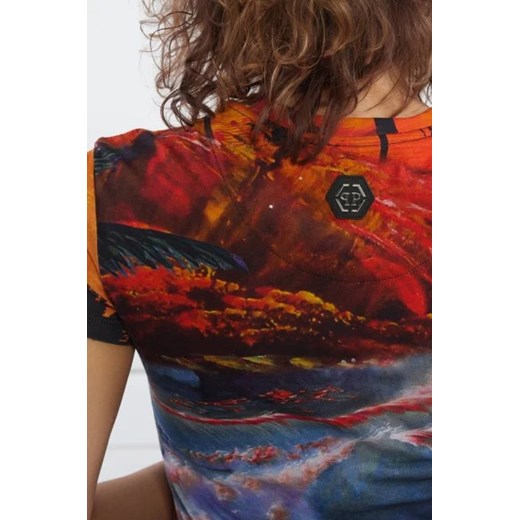 Philipp Plein T-shirt Sexy Pure Hawaii | Regular Fit S okazyjna cena Gomez Fashion Store