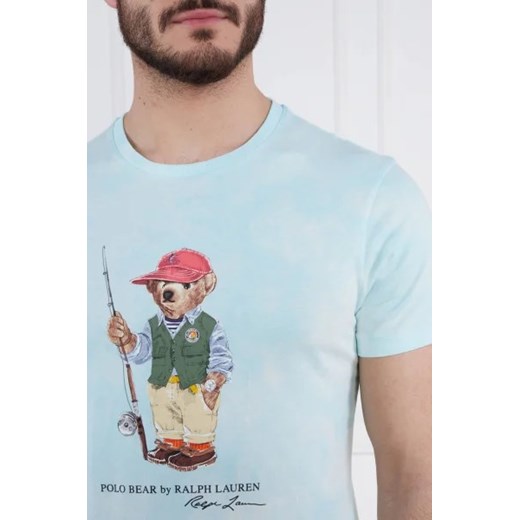 T-shirt męski Polo Ralph Lauren w stylu młodzieżowym