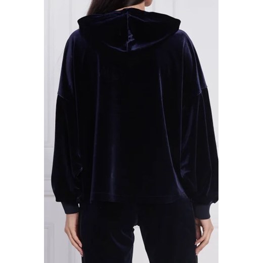 Bluza damska Armani Exchange granatowa z elastanu 