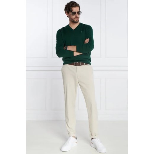 POLO RALPH LAUREN Wełniany sweter | Slim Fit Polo Ralph Lauren M Gomez Fashion Store