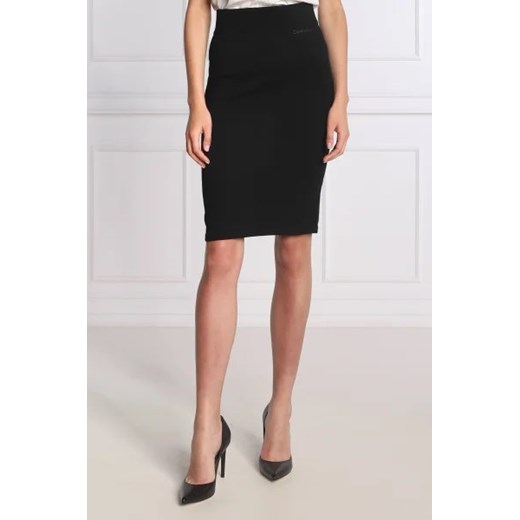 Spódnica Calvin Klein wełniana