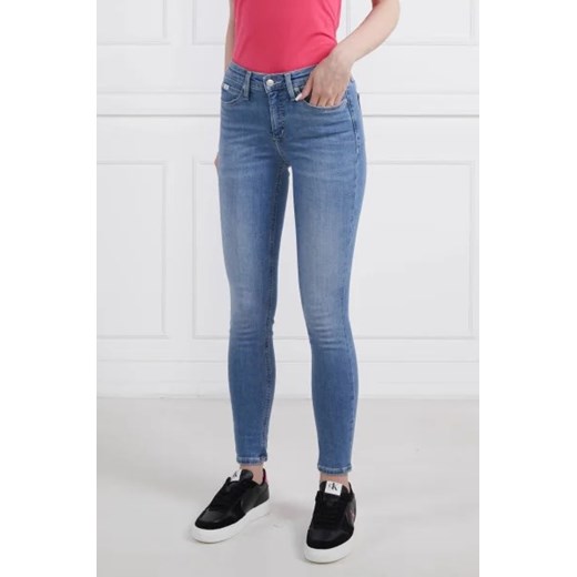 CALVIN KLEIN JEANS Jeansy | Skinny fit | mid rise 27/30 promocja Gomez Fashion Store