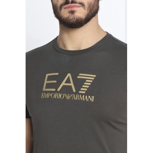 T-shirt męski Emporio Armani z napisem
