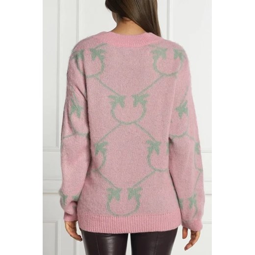 Pinko Sweter MARISOL | Loose fit | z dodatkiem wełny Pinko XL Gomez Fashion Store wyprzedaż