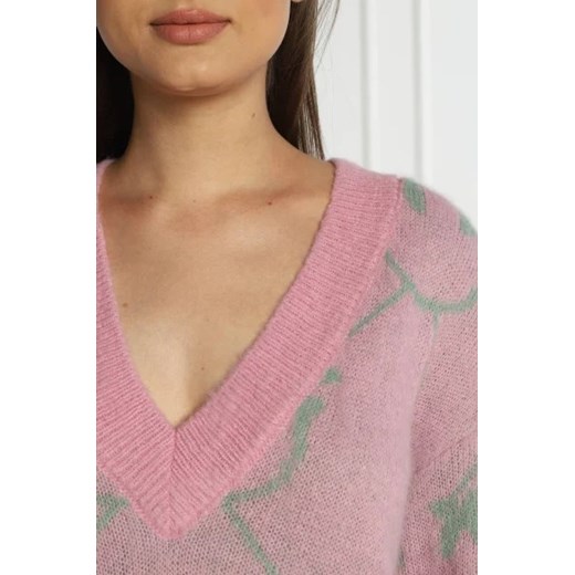 Pinko Sweter MARISOL | Loose fit | z dodatkiem wełny Pinko XL Gomez Fashion Store promocja