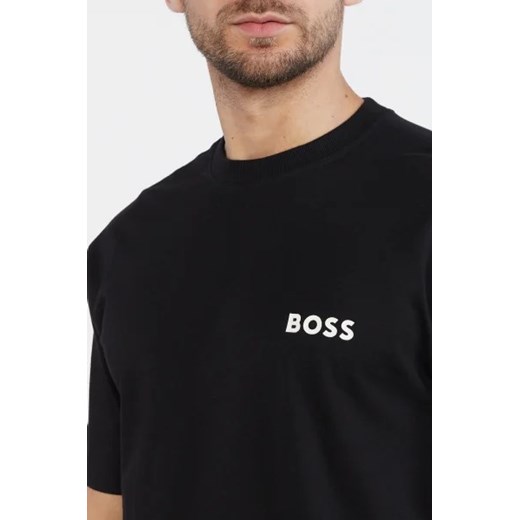 T-shirt męski BOSS HUGO z krótkim rękawem z bawełny 