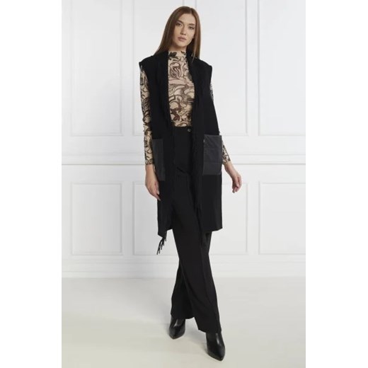 Marc Cain Wełniany bezrękawnik | Regular Fit Marc Cain 42 wyprzedaż Gomez Fashion Store