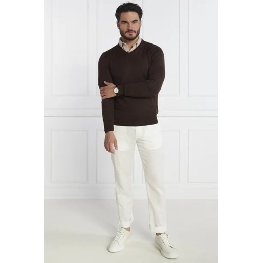 BOSS Wełniany sweter Baram-L | Regular Fit M Gomez Fashion Store
