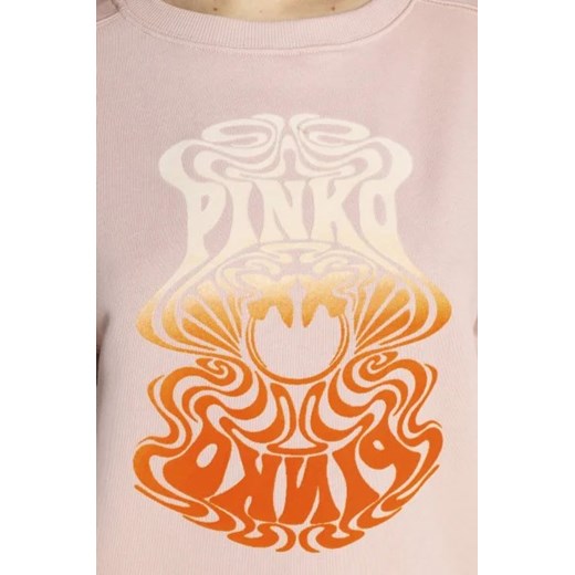 Bluza damska różowa Pinko casualowa 