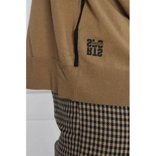 Marc Cain Sweter | Loose fit | z dodatkiem wełny i kaszmiru Marc Cain 38 wyprzedaż Gomez Fashion Store