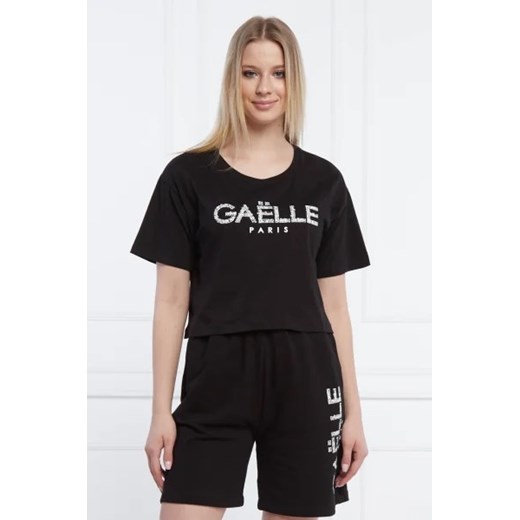 Gaëlle Paris T-shirt | Cropped Fit Gaëlle Paris M wyprzedaż Gomez Fashion Store