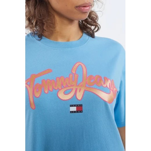 Tommy Jeans T-shirt TJW RLX POP TJ TEE | Relaxed fit Tommy Jeans S okazyjna cena Gomez Fashion Store