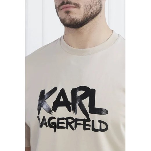 Karl Lagerfeld T-shirt | Regular Fit Karl Lagerfeld S promocyjna cena Gomez Fashion Store