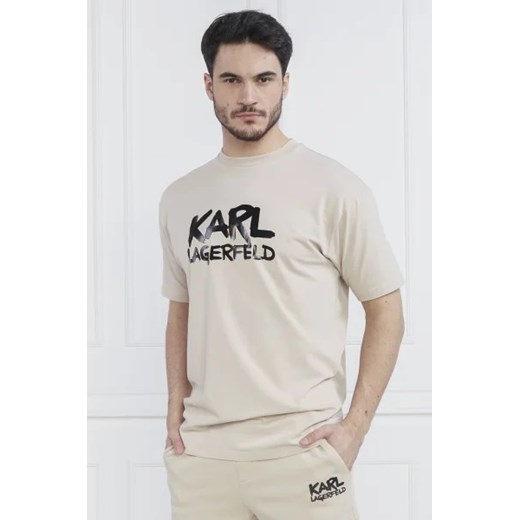 Karl Lagerfeld T-shirt | Regular Fit Karl Lagerfeld M promocja Gomez Fashion Store