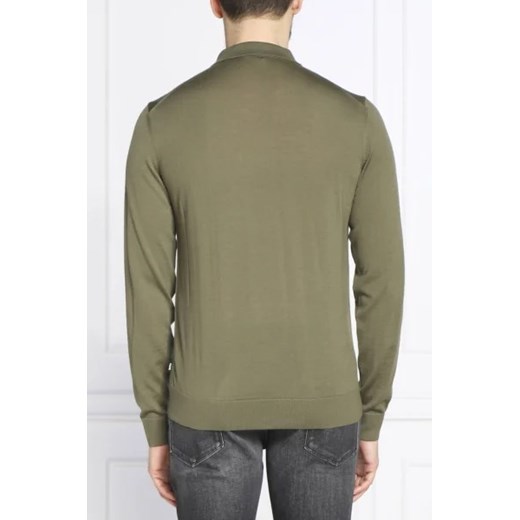 BOSS BLACK Wełniane polo Lancione | Regular Fit XL wyprzedaż Gomez Fashion Store