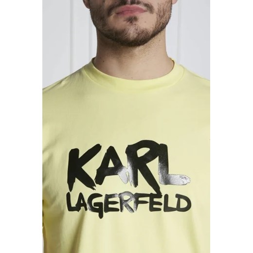 Karl Lagerfeld T-shirt | Regular Fit Karl Lagerfeld XXL wyprzedaż Gomez Fashion Store