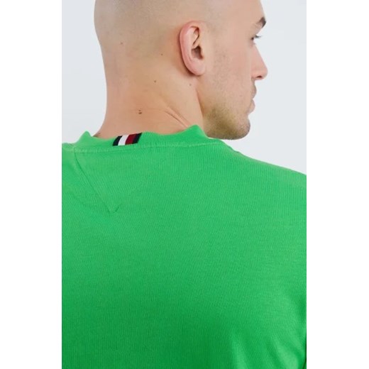 T-shirt męski Tommy Hilfiger z krótkimi rękawami z napisem