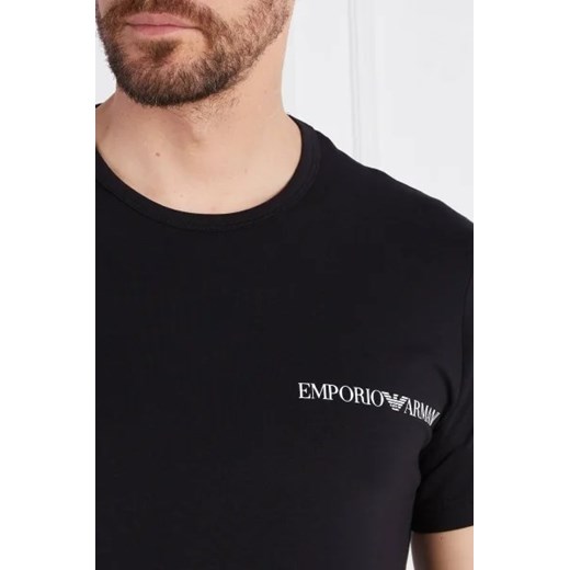 Emporio Armani T-shirt 2 - pack | Regular Fit Emporio Armani M okazja Gomez Fashion Store