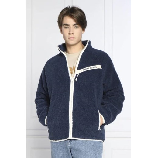 Tommy Jeans kurtka męska granatowa z poliestru