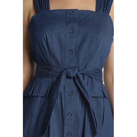 Sukienka DKNY z elastanu