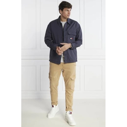 Tommy Jeans Koszula ESSENTIAL OVERSHIRT | Oversize fit Tommy Jeans XL okazja Gomez Fashion Store