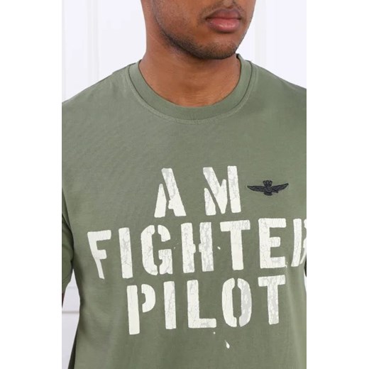 Aeronautica Militare T-shirt | Comfort fit Aeronautica Militare XL okazja Gomez Fashion Store