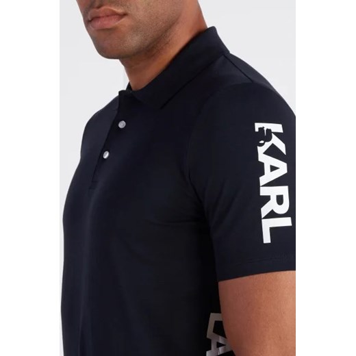 T-shirt męski Karl Lagerfeld bawełniany