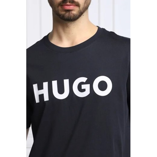 T-shirt męski Hugo Boss czarny