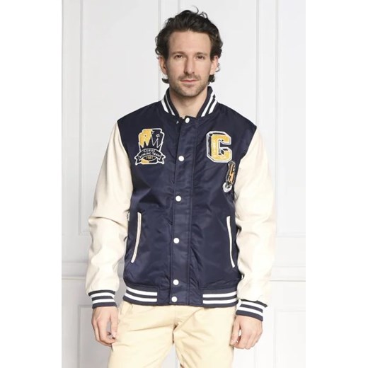 GUESS JEANS Kurtka bomber VARSITY | Regular Fit L Gomez Fashion Store promocyjna cena