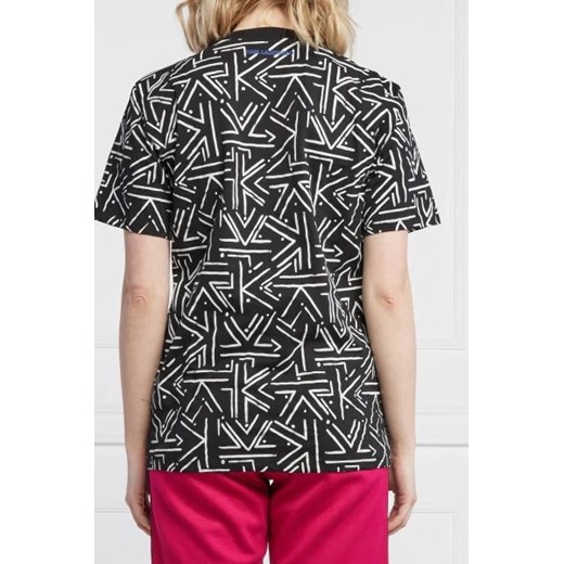 Karl Lagerfeld T-shirt K Dots | Regular Fit Karl Lagerfeld M wyprzedaż Gomez Fashion Store