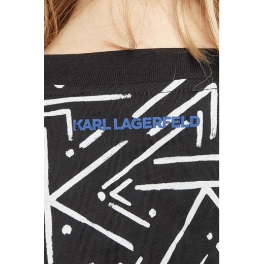 Karl Lagerfeld T-shirt K Dots | Regular Fit Karl Lagerfeld XS okazyjna cena Gomez Fashion Store