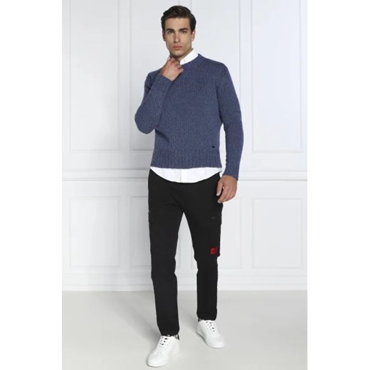HUGO Wełniany sweter Siogul | Oversize fit XL Gomez Fashion Store wyprzedaż