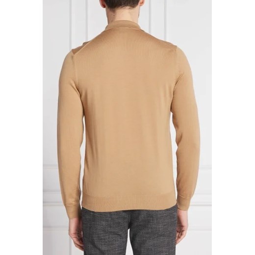 BOSS BLACK Wełniane polo | Regular Fit M promocja Gomez Fashion Store