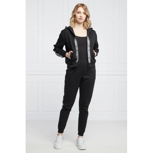 Czarna bluza damska Karl Lagerfeld z napisami