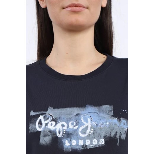 Bluzka damska Pepe Jeans bawełniana 