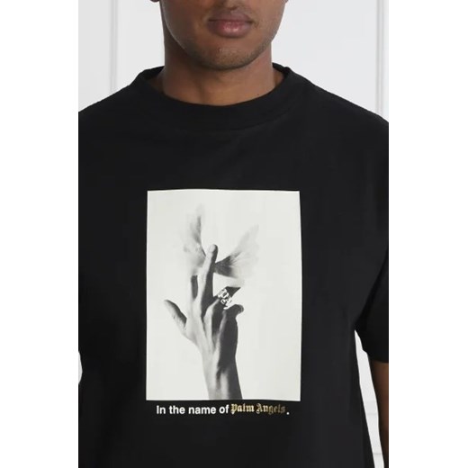 Palm Angels T-shirt | Regular Fit Palm Angels M okazja Gomez Fashion Store