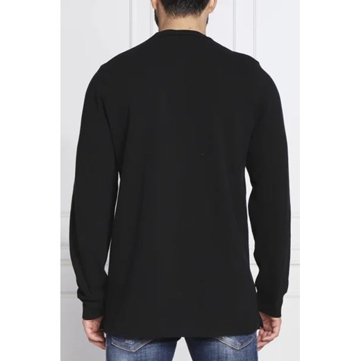 T-shirt męski Dsquared2 z długim rękawem z bawełny