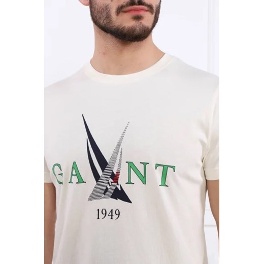 Gant T-shirt SAIL | Regular Fit Gant M promocja Gomez Fashion Store