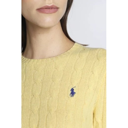 POLO RALPH LAUREN Wełniany sweter | Regular Fit | z dodatkiem kaszmiru Polo Ralph Lauren XL promocja Gomez Fashion Store