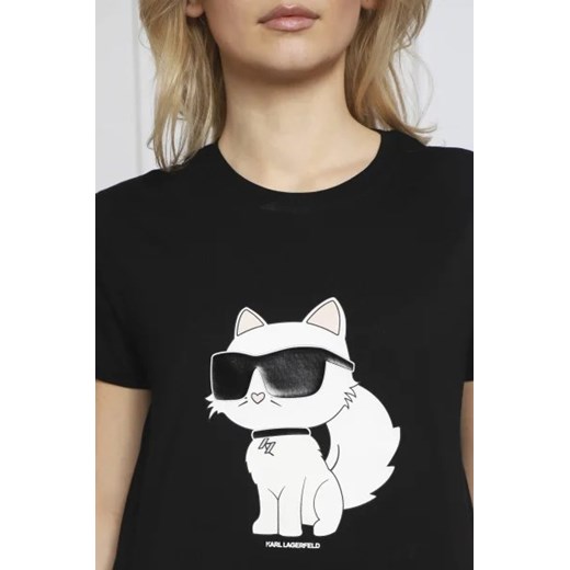 Karl Lagerfeld T-shirt ikonik 2.0 choupette | Regular Fit Karl Lagerfeld S Gomez Fashion Store