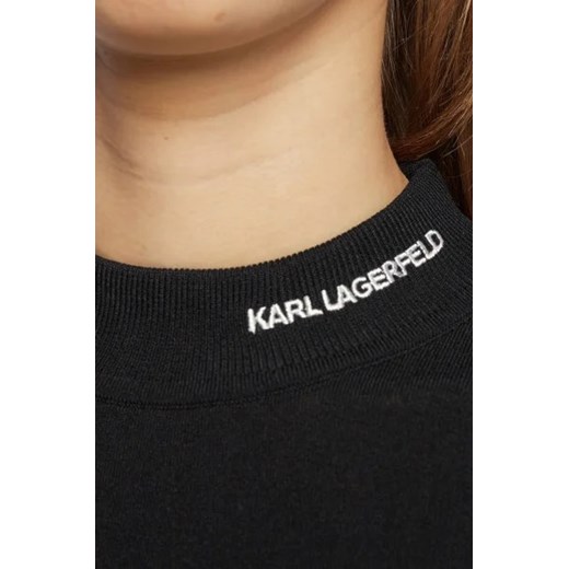 Karl Lagerfeld Bluzka | Slim Fit Karl Lagerfeld XS wyprzedaż Gomez Fashion Store
