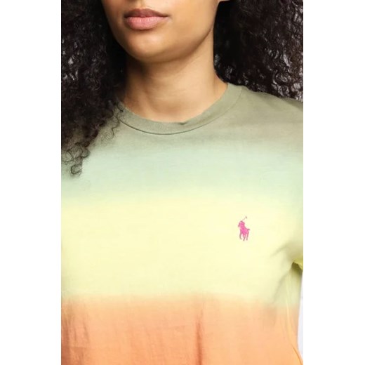 POLO RALPH LAUREN T-shirt | Cropped Fit Polo Ralph Lauren L wyprzedaż Gomez Fashion Store