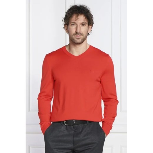 BOSS Wełniany sweter Baram-L | Regular Fit L okazyjna cena Gomez Fashion Store